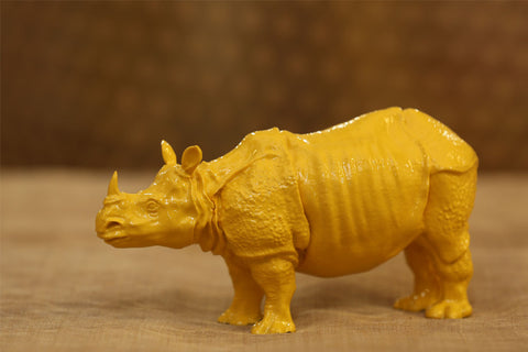 YELLOW RHINO(ONE HORNED)