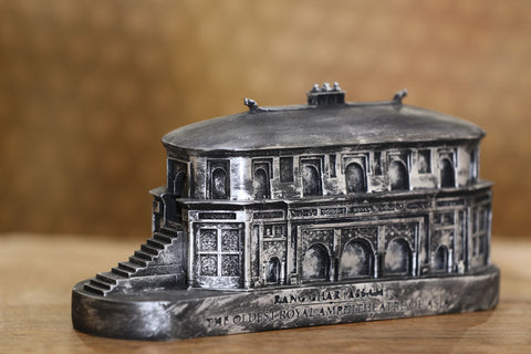 ANTIQUE SILVER BROWN RANG GHAR