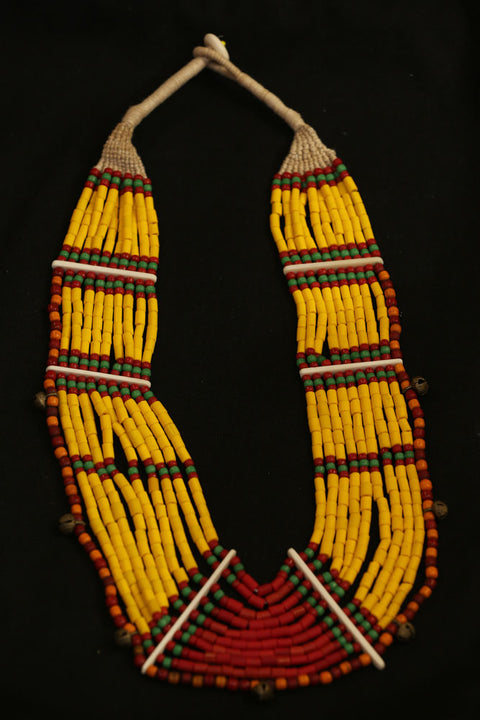 YELLOW TRADITIONAL MALA