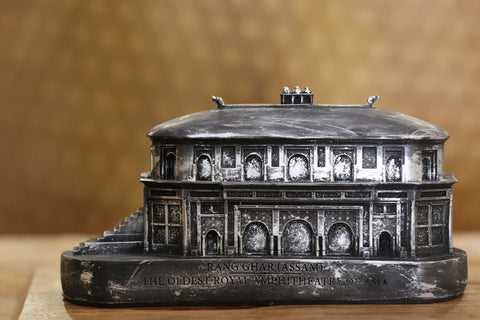 ANTIQUE SILVER BROWN RANG GHAR