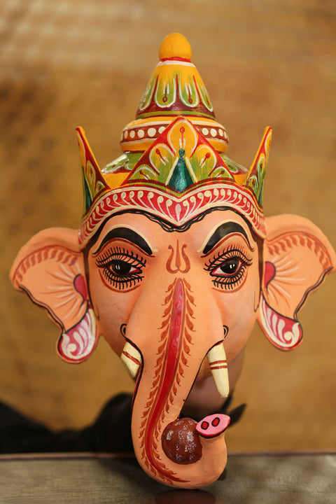 BIG MUKHA OF GANESH