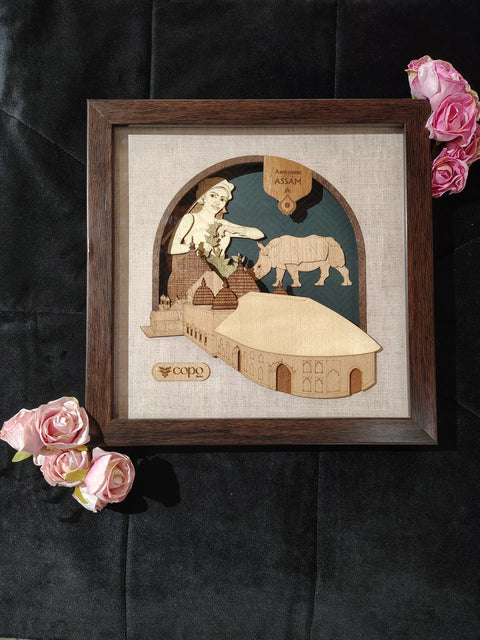 Awesome Assam Wall Frame