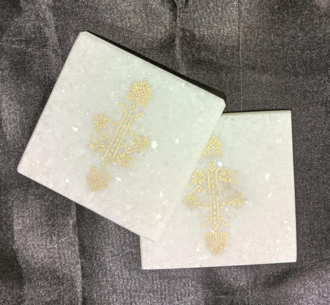 MARBLE COASTERS