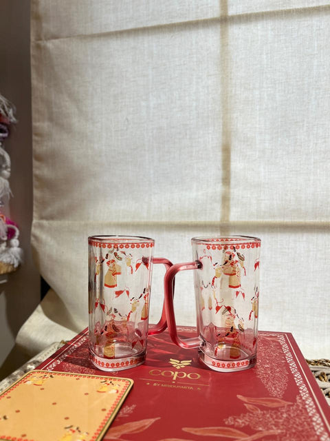 Glass Mug Set