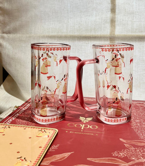 Glass Mug Set