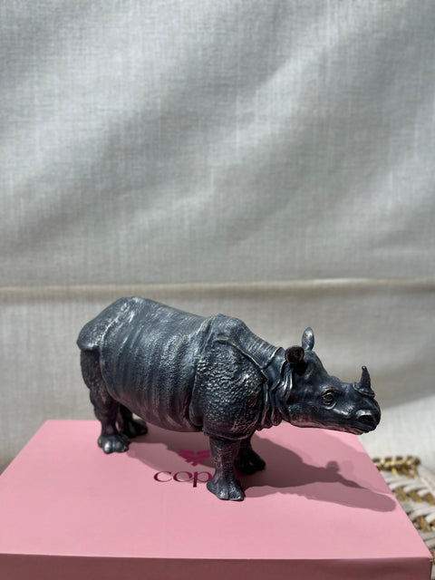 Coloured One Horn Rhino