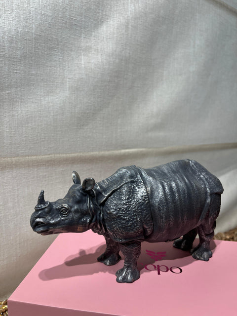 Coloured One Horn Rhino